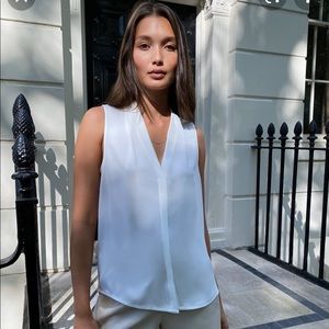 Aritzia Babaton Sleeveless Power Blouse